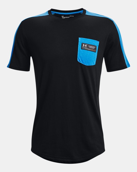 Men's UA Pocket T-Shirt, Black, pdpMainDesktop image number 4